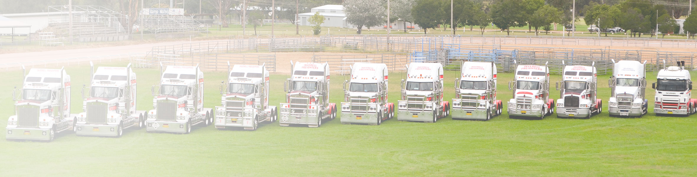 Inverell Freighters fleet of prime movers.